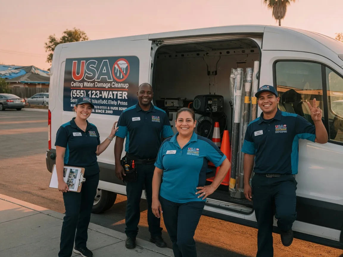 Ceiling Water Damage Restoration company in Republic, KS